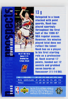 1996-97 SP #142 Steve Nash-2