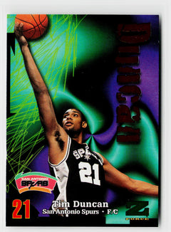 1997-98 SkyBox Z-Force #111 Tim Duncan-1