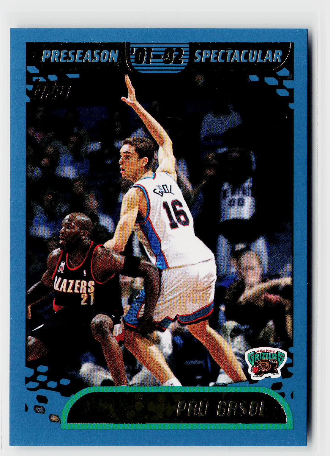 2001-02 Topps #257 Pau Gasol