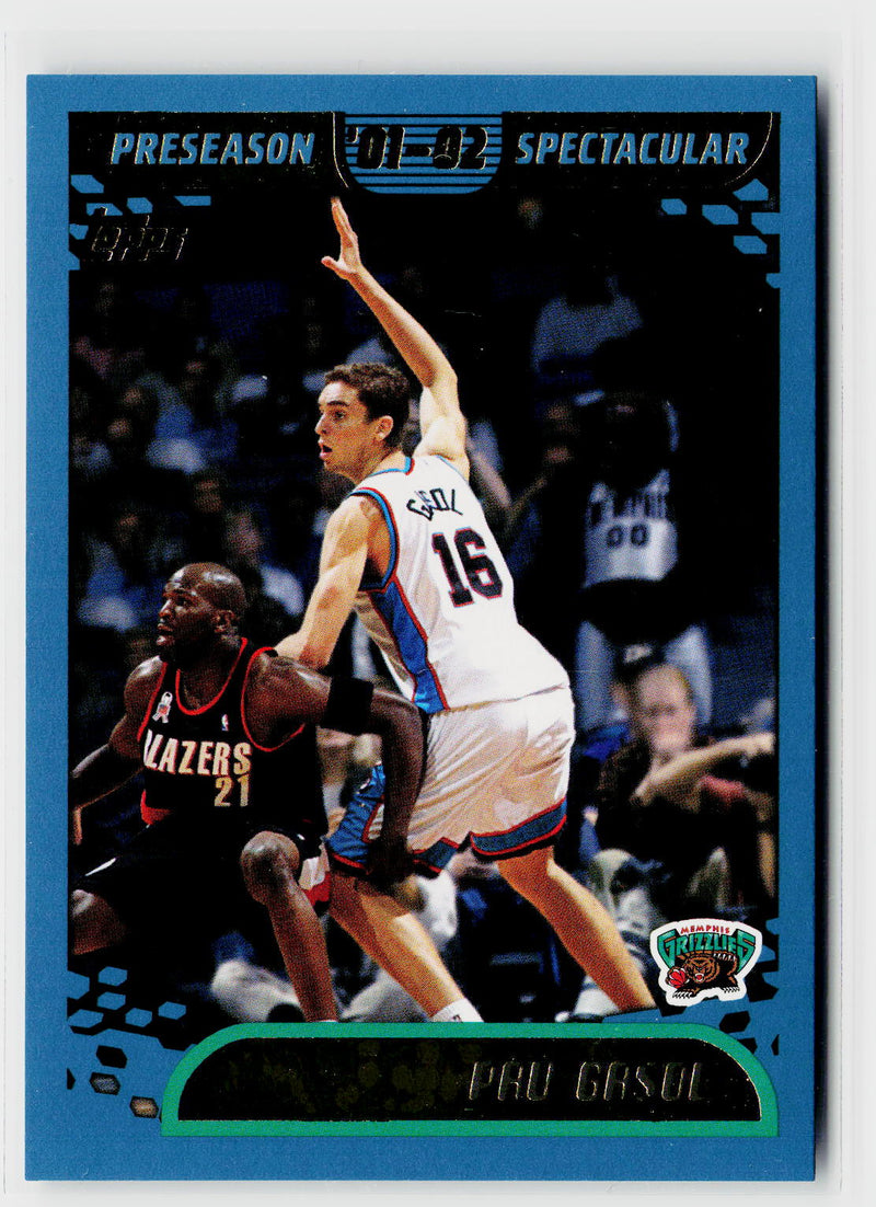 2001-02 Topps #257 Pau Gasol-1