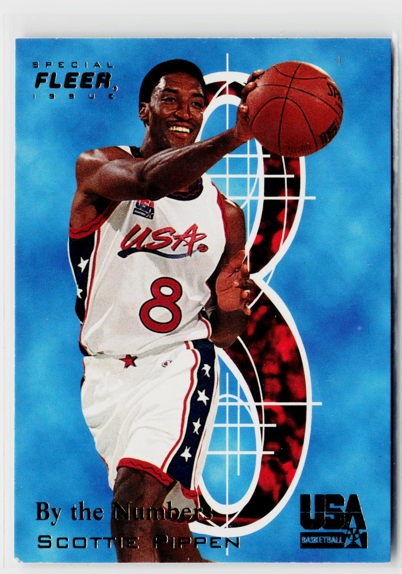 1996 Fleer USA #17 Scottie Pippen-1