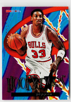 1995-96 Hoops #HS1 Scottie Pippen Hoopstars-1