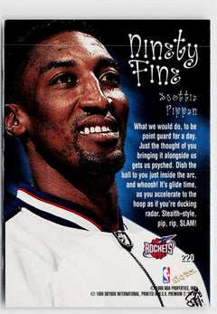 1998-99 SkyBox Premium #220 Scottie Pippen-2