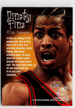 1998-99 SkyBox Premium #209 Allen Iverson-2