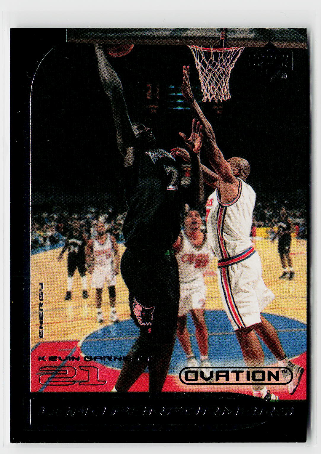 1999-00 Upper Deck Ovation #LP2 Kevin Garnett Lead Performers-3