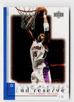 2000-01 UD Reserve #79 Vince Carter-1