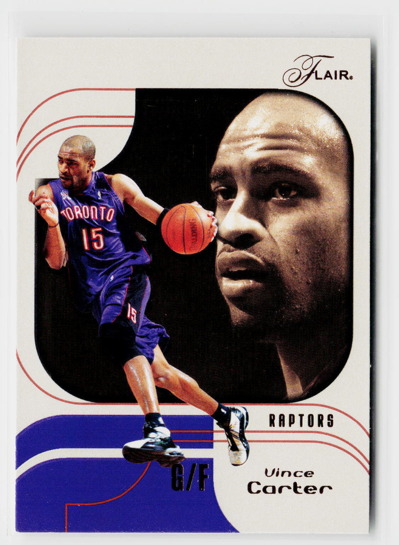2002-03 Flair #15 Vince Carter-3