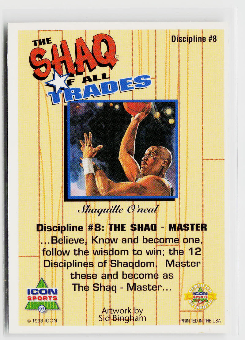 1993 Icon Sports Profiles Shaq of all Trades #8 Shaquille O'Neal-2
