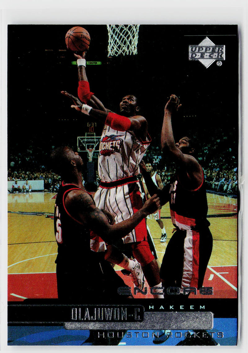 1999-00 Upper Deck #43 Hakeem Olajuwon-1