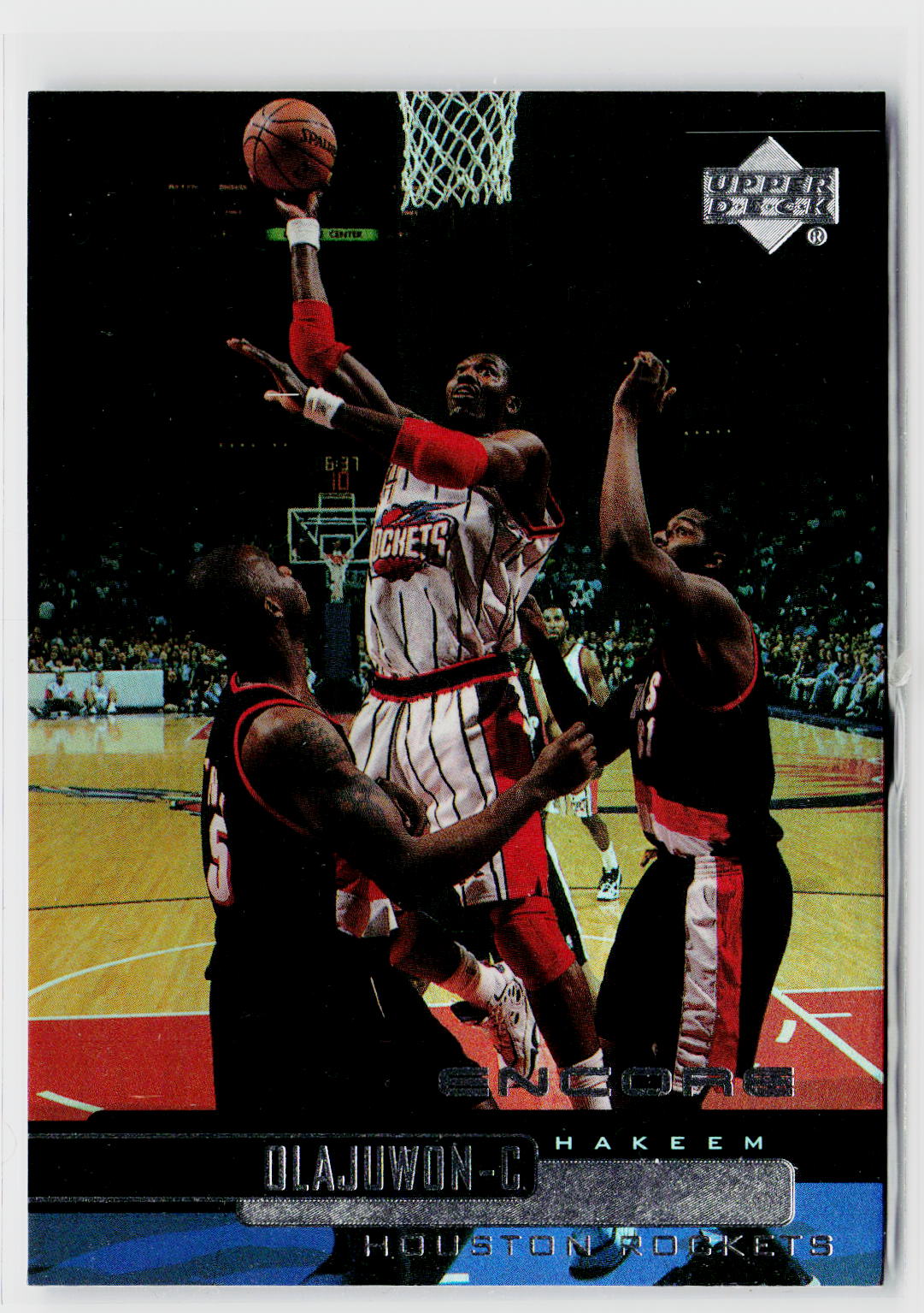 1999-00 Upper Deck #43 Hakeem Olajuwon-3