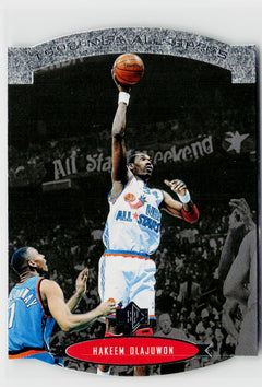 1995-96 SP #AS17 Hakeem Olajuwon All-Stars-1