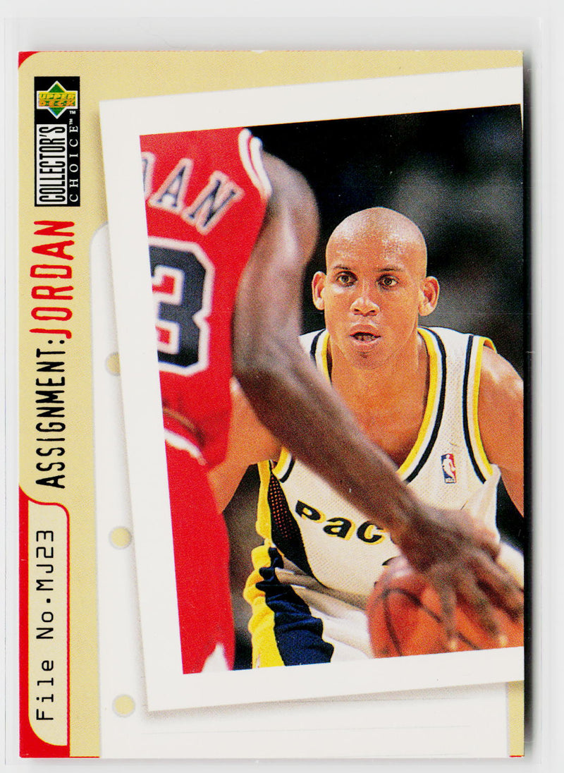 1996-97 Collector's Choice #365 Reggie Miller-1