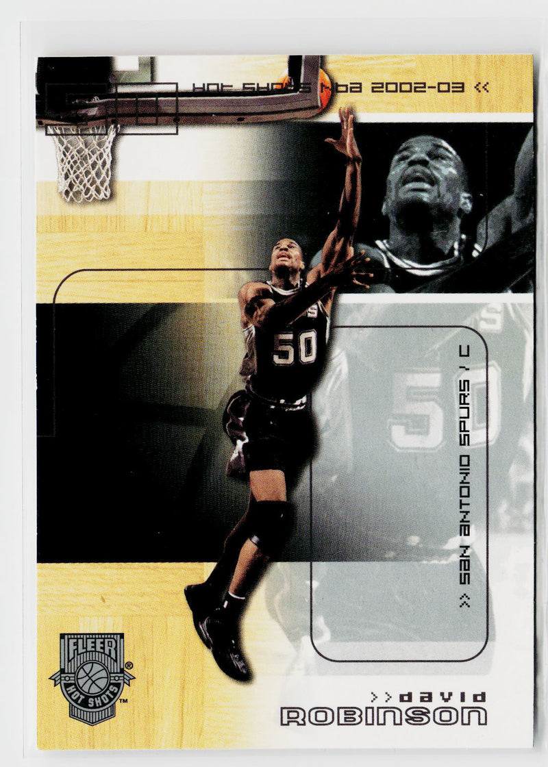 2002-03 Fleer Hot Shots #98 David Robinson-1