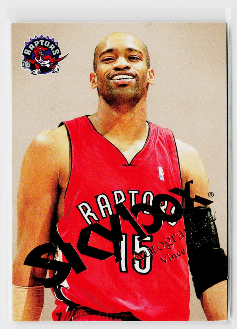2003-04 SkyBox Autographics #1 Vince Carter-3