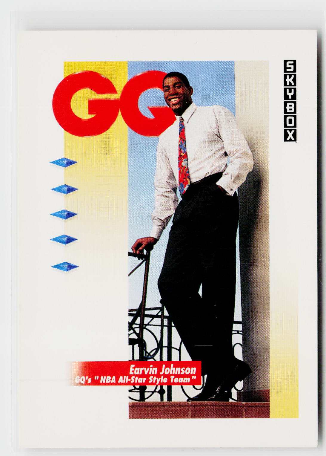 1991-92 SkyBox #323 Earvin Johnson