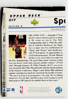 1993-94 Upper Deck Special Edition #217 Orlando Magic Electric Court Gold-2
