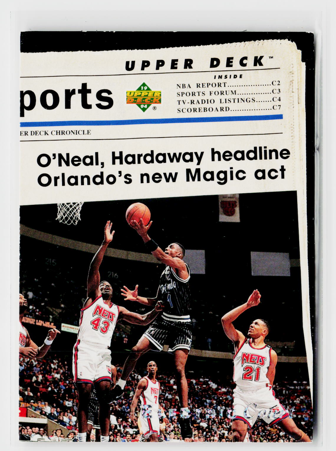 1993-94 Upper Deck Special Edition #217 Orlando Magic Electric Court Gold-1