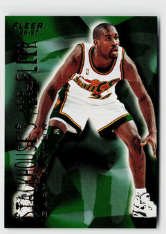 1996-97 Fleer European #10 Gary Payton Stackhouse's All-Fleer-1