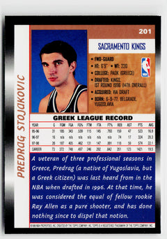 1998-99 Topps #201 Predrag Stojakovic-2