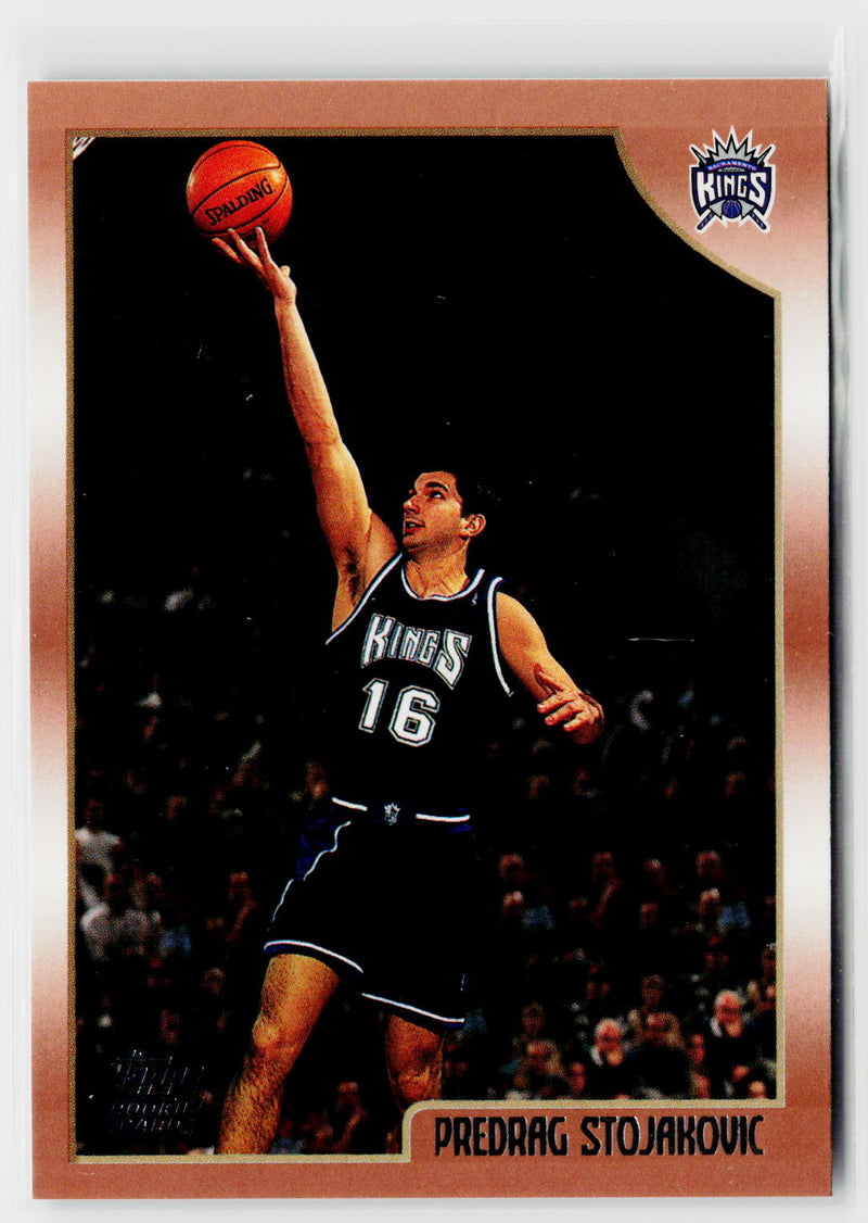 1998-99 Topps #201 Predrag Stojakovic-1