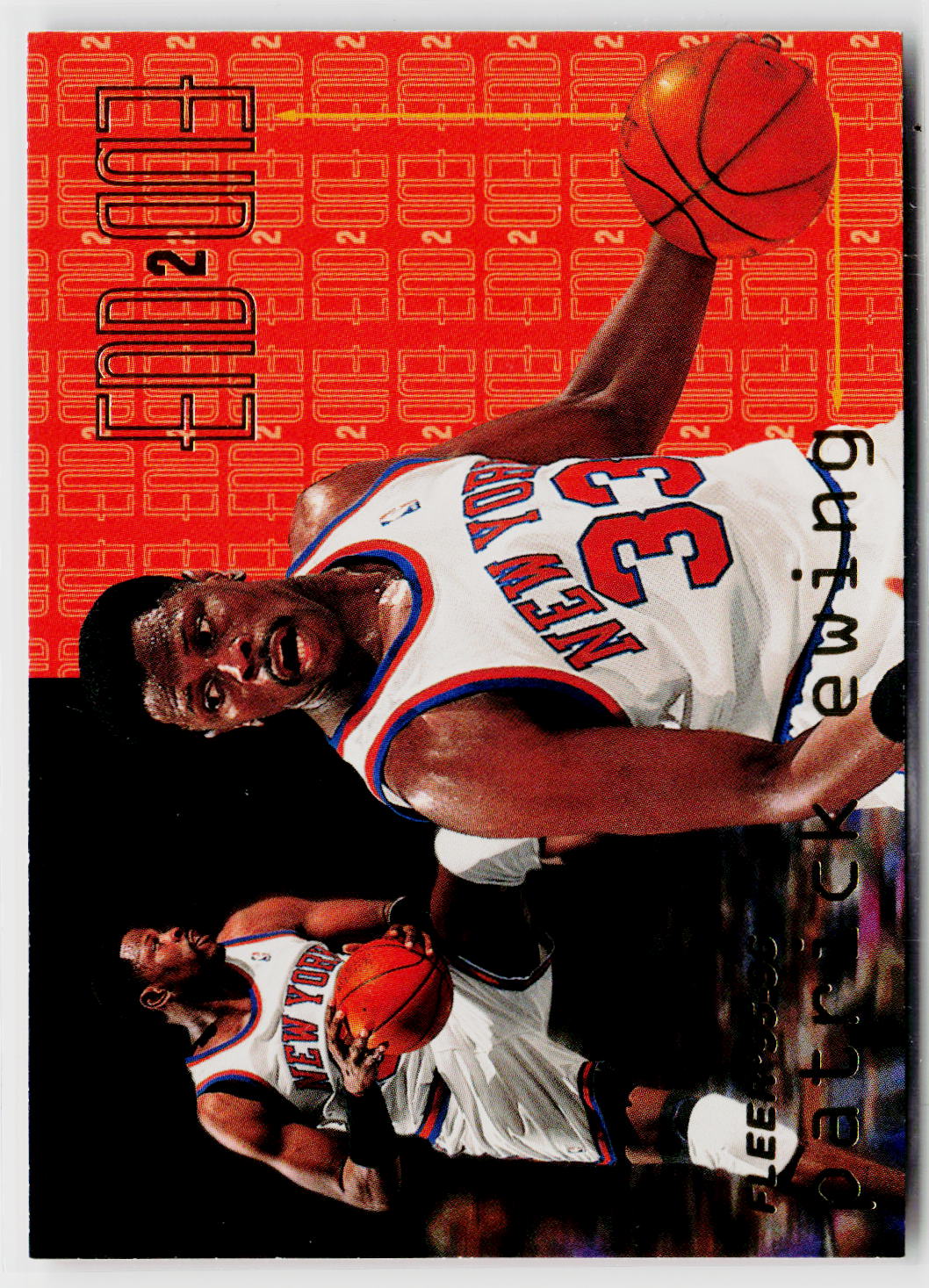 1995-96 Fleer #4 Patrick Ewing End 2 End-3