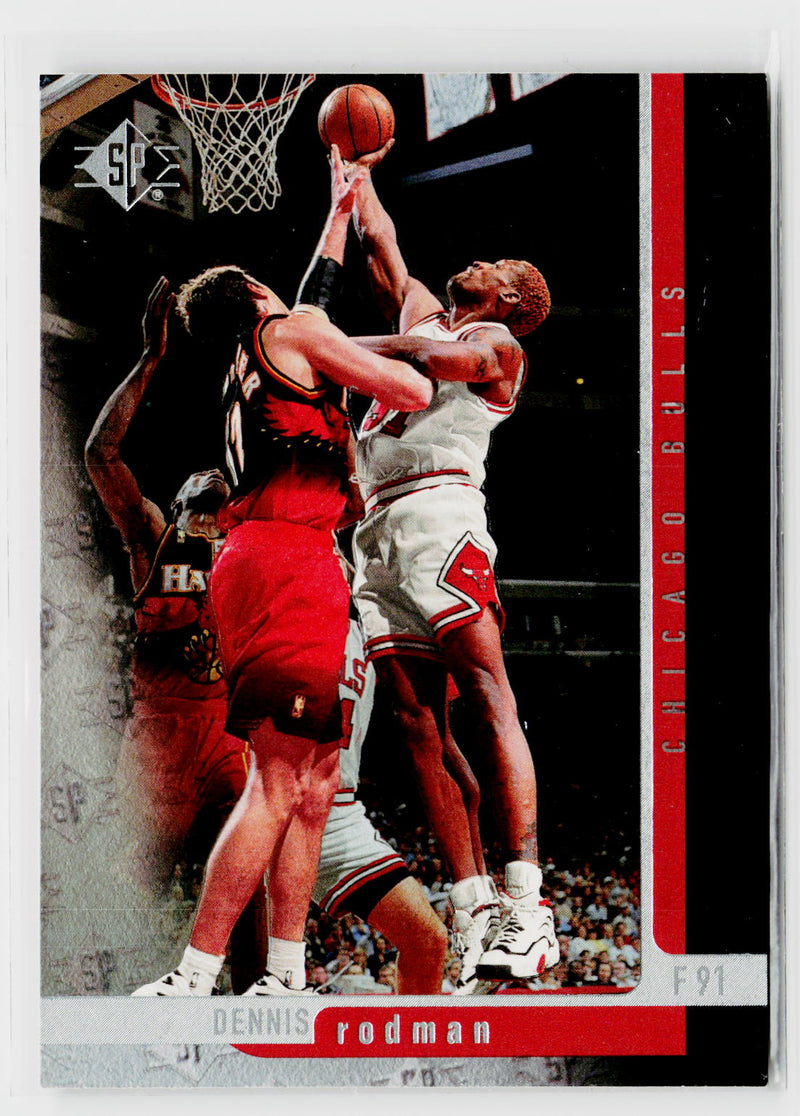 1996-97 SP #17 Dennis Rodman-3
