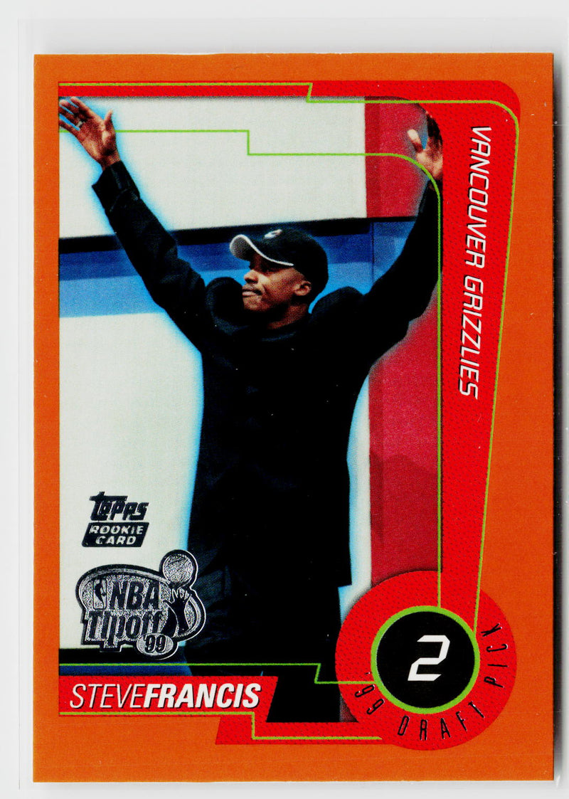 1999-00 Topps Tipoff #118 Steve Francis-1