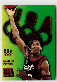 1996 SkyBox USA #B5 Scottie Pippen Bronze-1