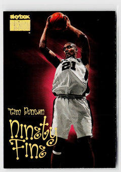 1998-99 SkyBox Premium #206 Tim Duncan-1