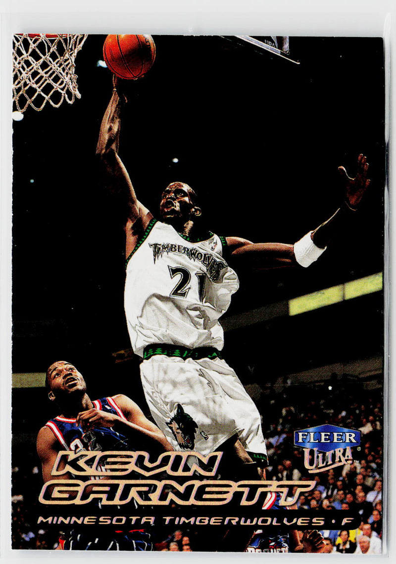 1999-00 Ultra #100 Kevin Garnett-1