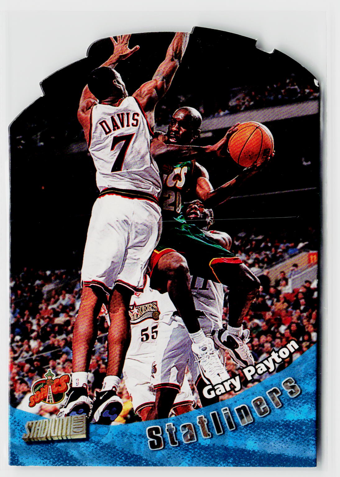 1998-99 Stadium Club #S8 Gary Payton Statliners