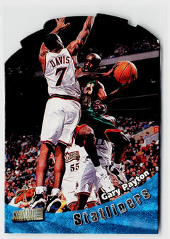 1998-99 Stadium Club #S8 Gary Payton Statliners-5