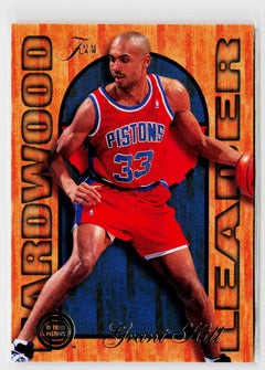 1995-96 Fleer #8 Grant Hill Flair Hardwood Leader-1