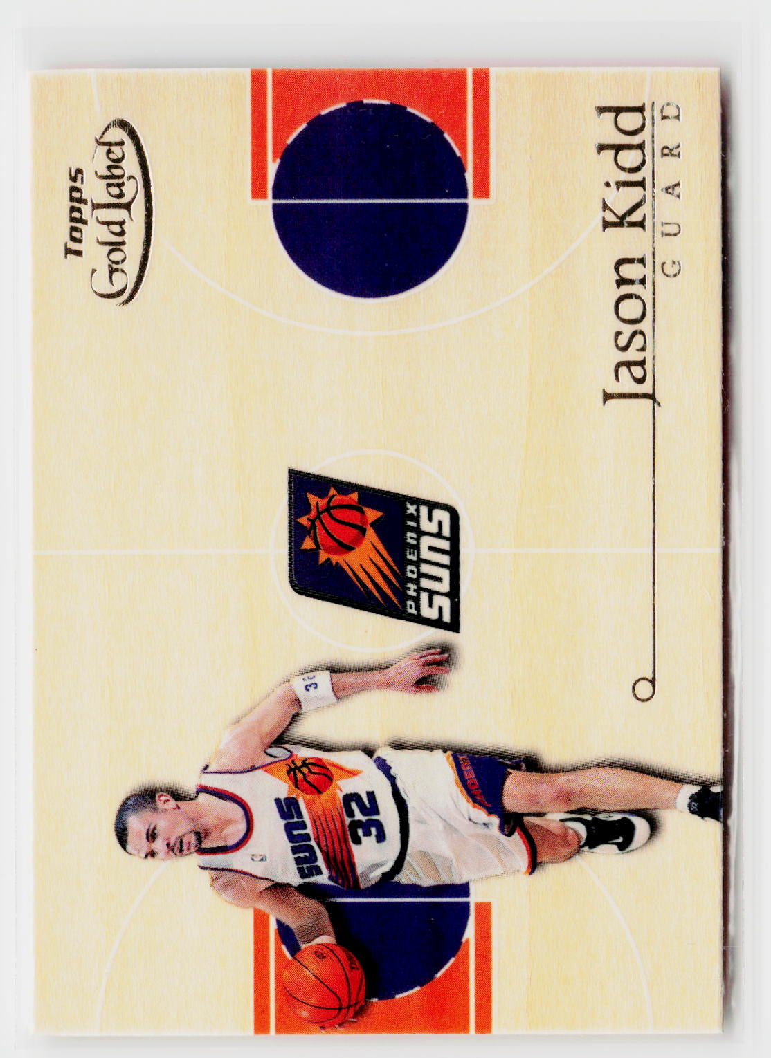 2000-01 Topps Gold Label #HCA7 Jason Kidd Home Court Advantage