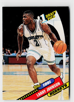 1992-93 Topps Archives #11 Larry Johnson Gold-5