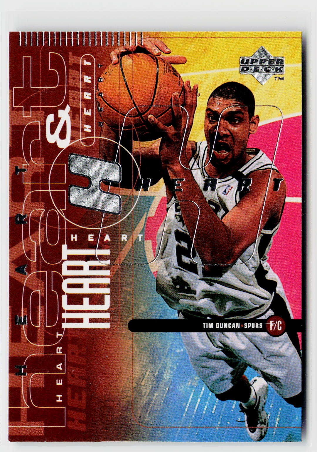 1998-99 Upper Deck #139 Tim Duncan / David Robinson-1
