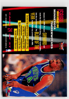 1993-94 Stadium Club #24 Isaiah Rider Beam Team-6