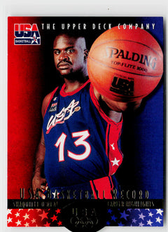 1996 Upper Deck USA #20 Shaquille O'Neal-1