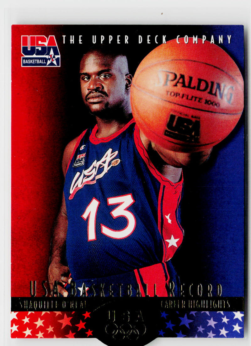 1996 Upper Deck USA #20 Shaquille O'Neal-1
