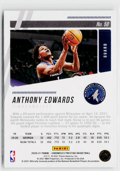 2020-21 Panini Chronicles #58 Anthony Edwards-2