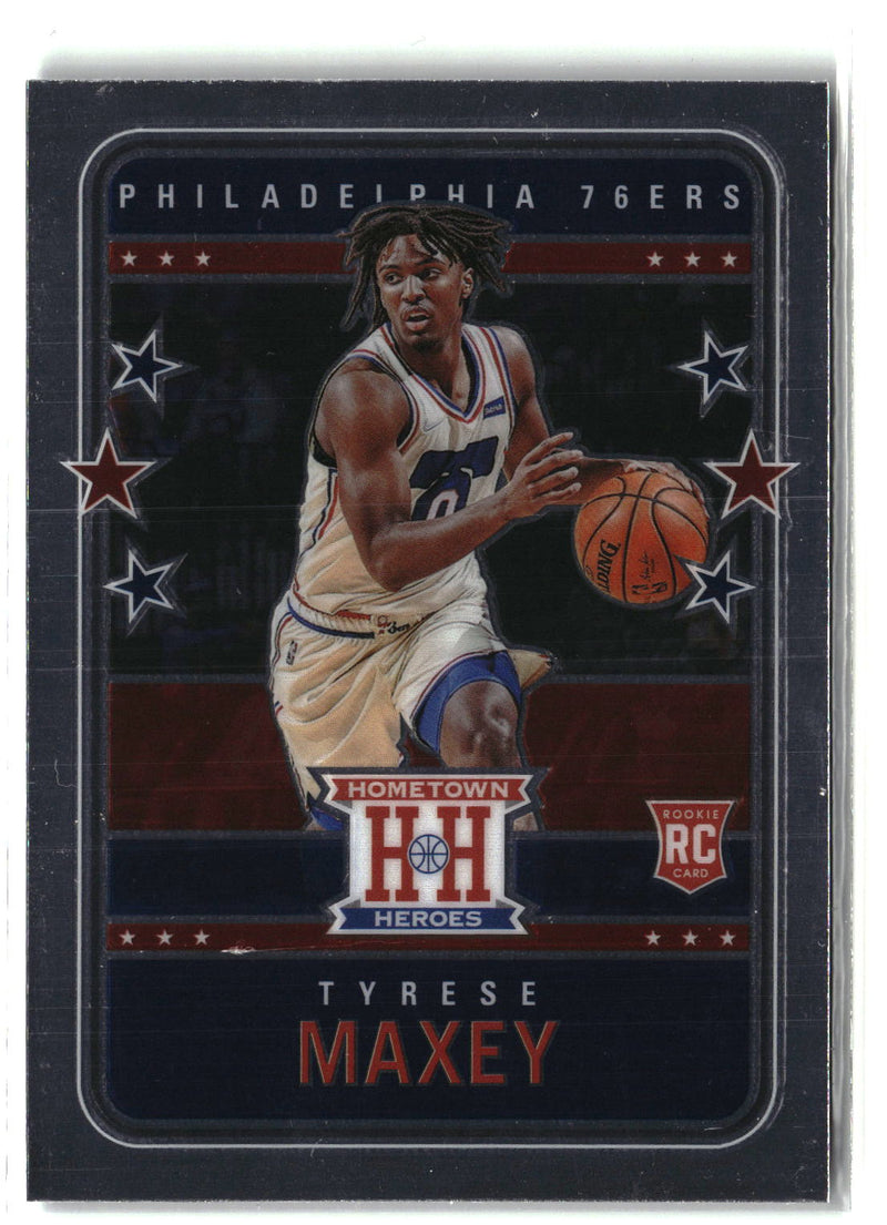 2020-21 Panini Chronicles #547 Tyrese Maxey-1