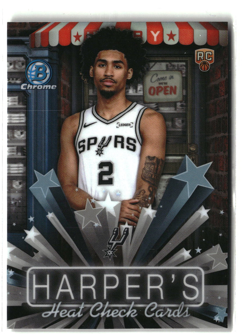 2025-26 Bowman #HS-4 Dylan Harper Hobby Stars Refractor-3