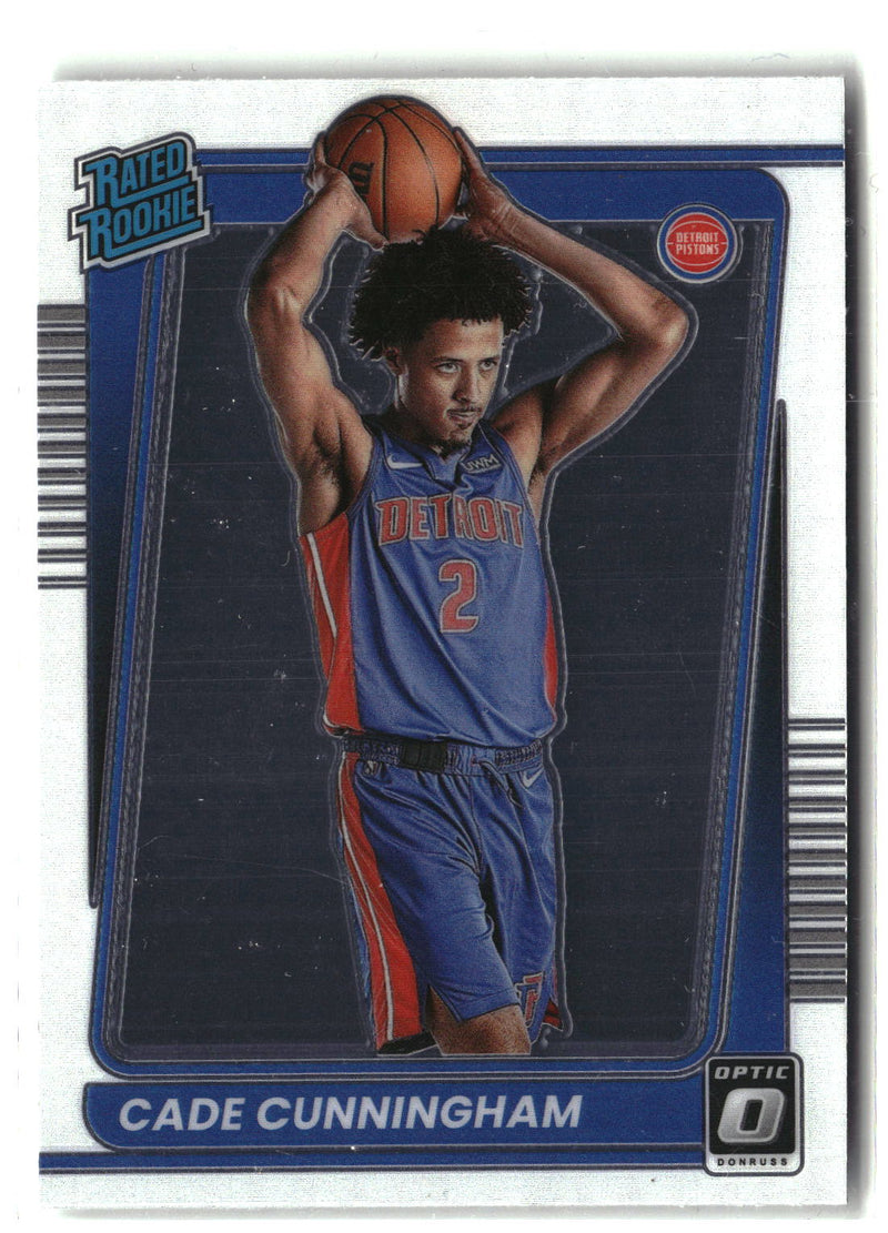 2021-22 Donruss Optic #161 Cade Cunningham-1