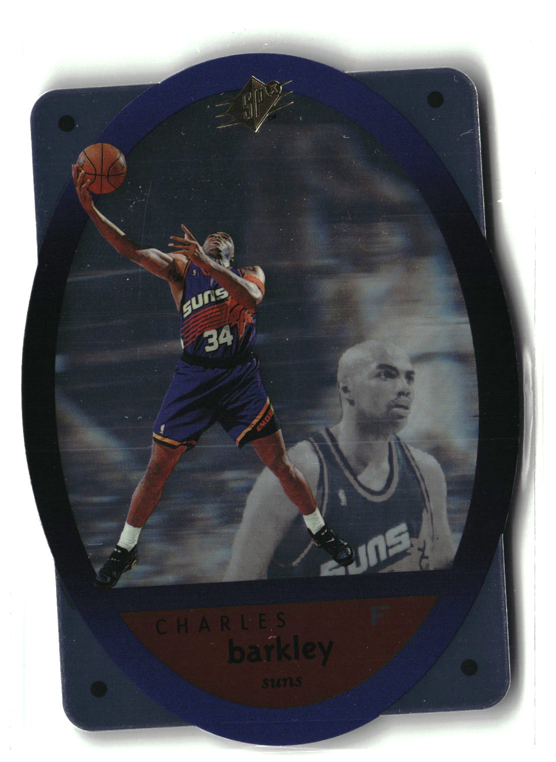 1996 SPx #37 Charles Barkley
