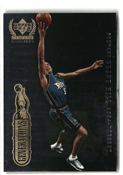 1998-99 Upper Deck Century Legends #NNO Grant Hill / George Gervin Generations-1