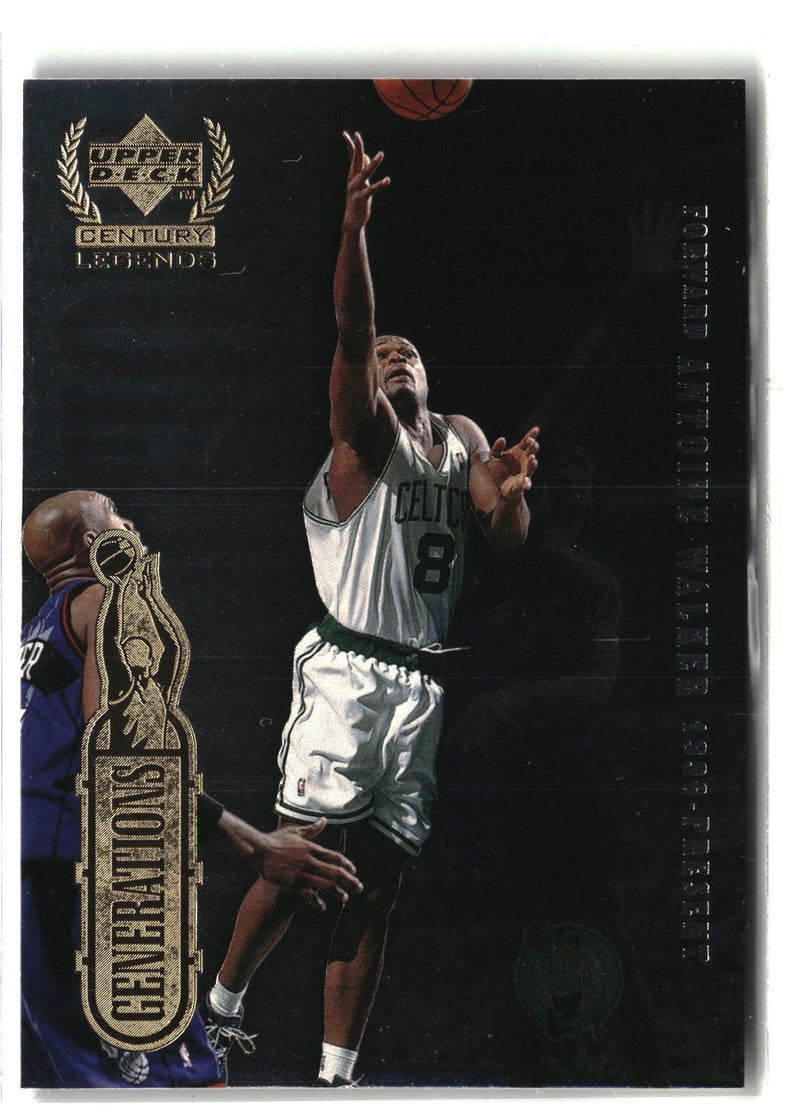 1998-99 Upper Deck Century Legends #NNO Antoine Walker / Karl Malone Generations-3