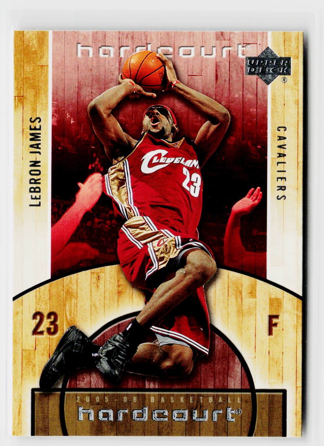 2005-06 Upper Deck Hardcourt #14 LeBron James