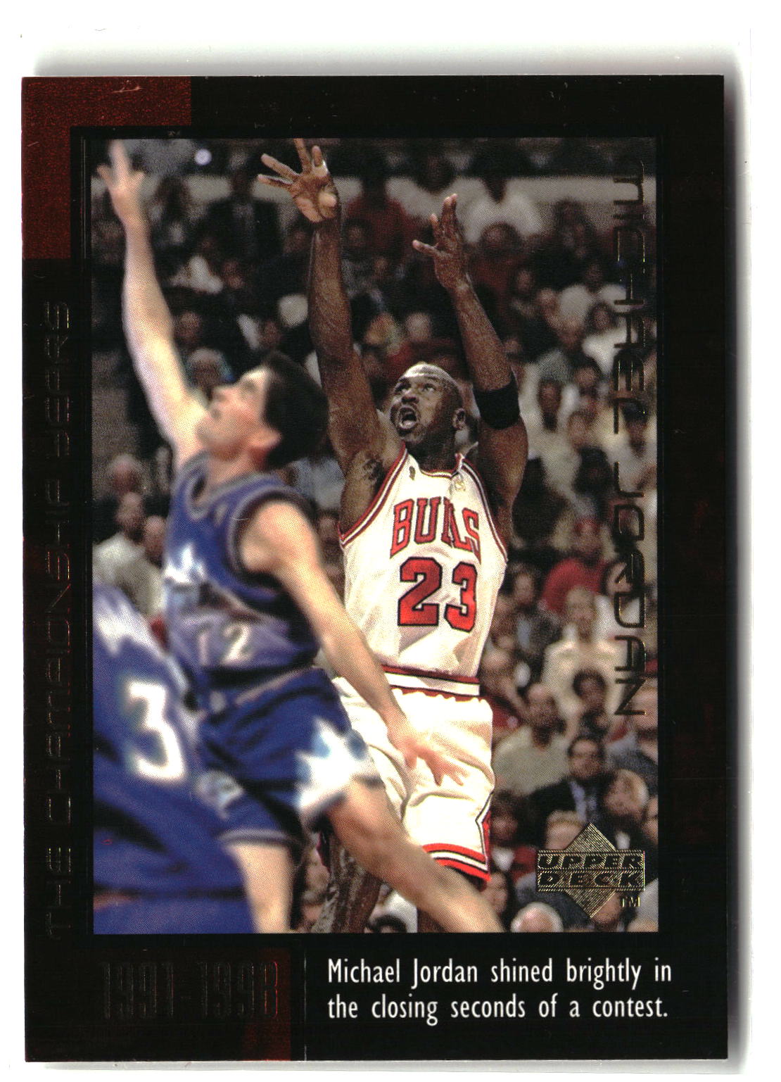 1999 Upper Deck Michael Jordan Career Collection #32 Michael Jordan