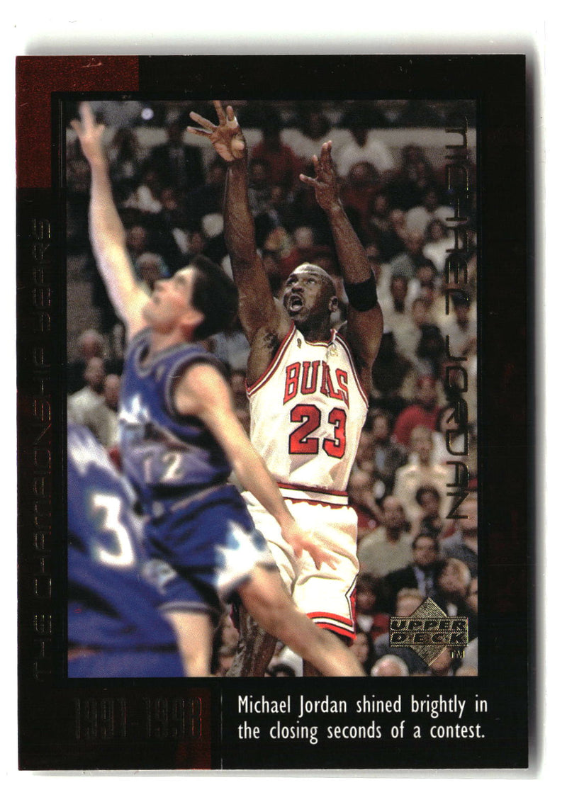 1999 Upper Deck Michael Jordan Career Collection #32 Michael Jordan-1