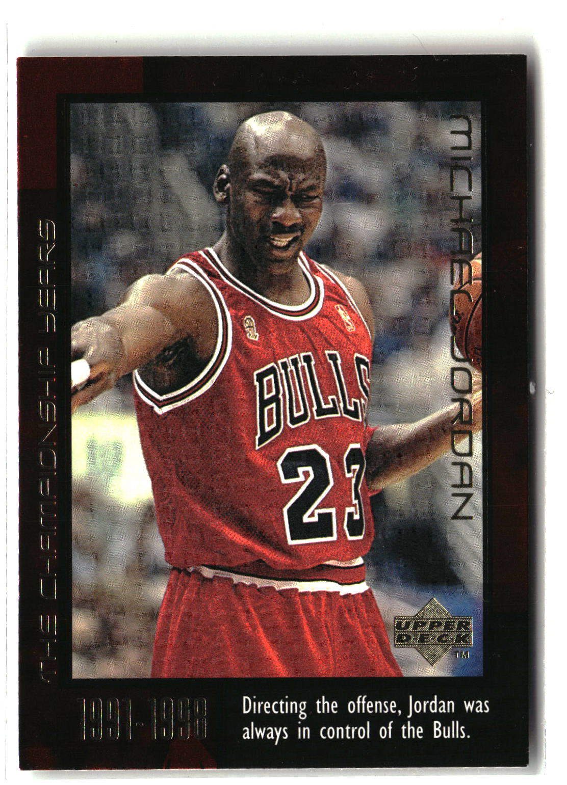 1999 Upper Deck Michael Jordan Career Collection #31 Michael Jordan